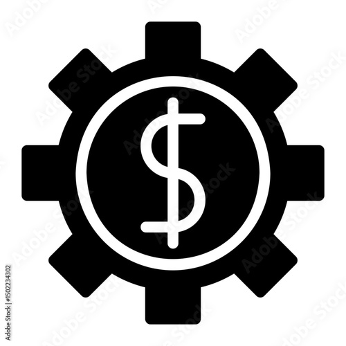 money glyph icon