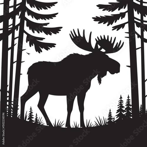deer in the forest