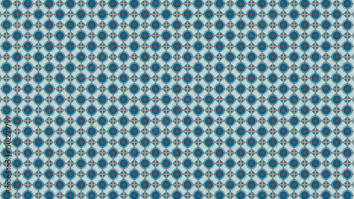 Geometric abstract organic seamless pattern vector design.