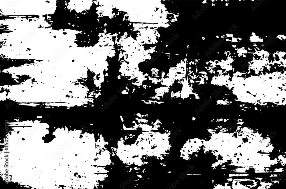 Fototapeta premium Grunge Distressed Black and White Texture Background