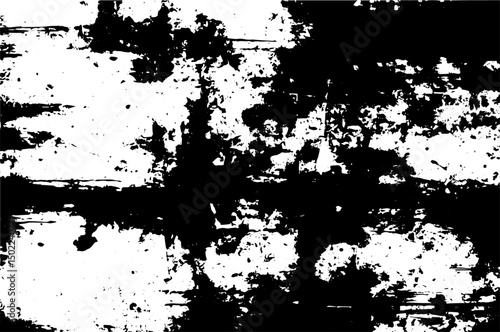 Grunge Distressed Black and White Texture Background