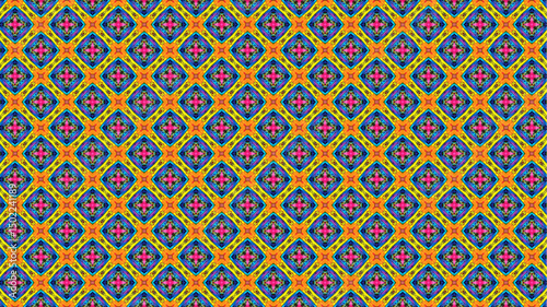 Geometric abstract organic seamless pattern vector design.