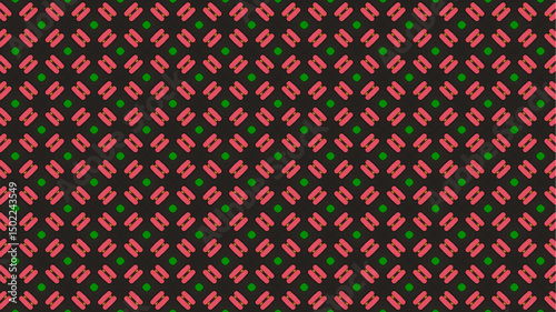 Geometric abstract organic seamless pattern vector design.