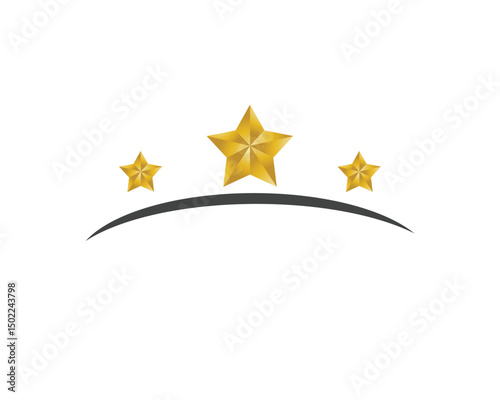 Star logo template vector icon illustration design