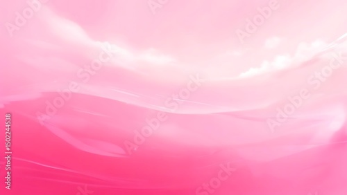 Gradient of Pink Hues: A Soft and Dreamy Abstract Background Texture