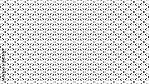 Geometric abstract organic seamless pattern vector design.