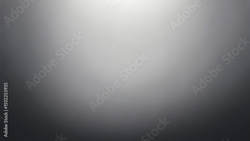 Softly Lit Gradient: A Subtle Transition from Light to Shadow in Gray Tones