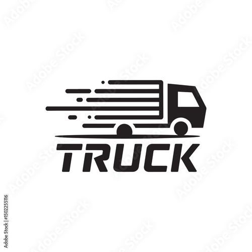 Truck Logo Design Vector, Professional Truck Logo Design