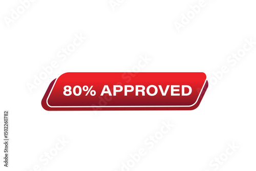 sale extended, 80% approved, for websites, application Design, Element, learn, stay, template, 100% secure, design, level, sign, speech, bubble  banner, modern, symbol, click. 
