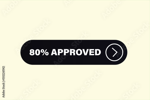 sale extended, 80% approved, for websites, application Design, Element, learn, stay, template, 100% secure, design, level, sign, speech, bubble  banner, modern, symbol, click. 
