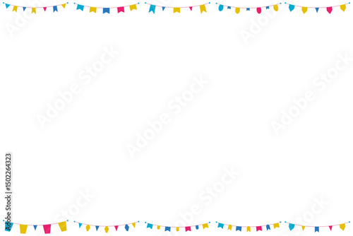 Colorful Fiesta Flag
