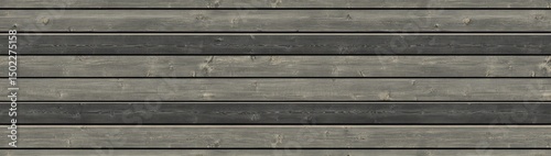 Wallpaper Mural A close-up shot of a weathered wooden surface with horizontal planks Torontodigital.ca