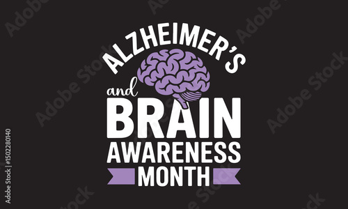 Alzheimer's and Brain Awareness Month T-Shirt