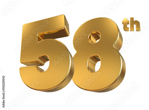58th Anniversary Gold photo