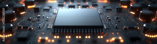 Circuit Board with Processor