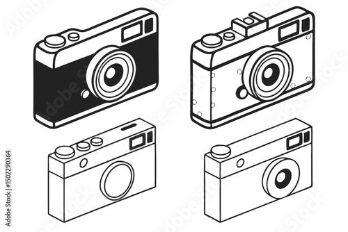 set of cameras