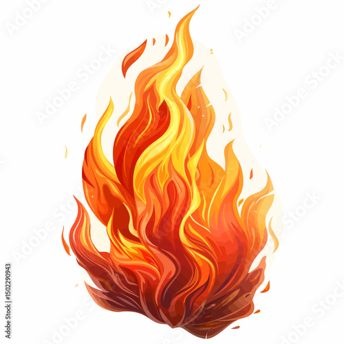 Fire isolated 