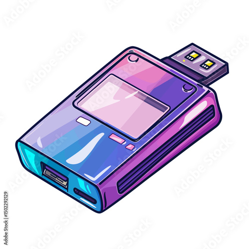 Flashdisk vector 