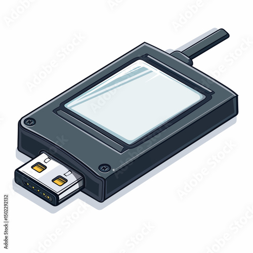 Flashdisk illustration 