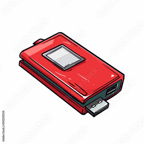 Red flashdisk 