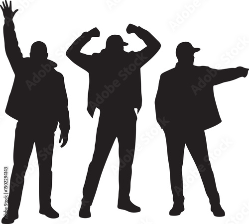 Kids with Backpacks Silhouette Design

School Bus Arriving Vector Scene

Teacher and Students Classroom Silhouette

School Supplies Collection Vector Art

Children Walking to School Silhouette