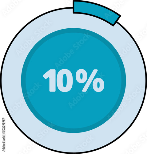 Infographic Progress Chart Element