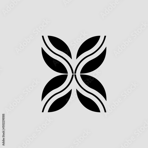 abstract butterfly design