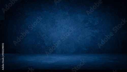 clean dark blue texture background with warm color lighting ambience