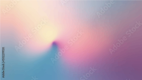 Abstract colorful rainbow gradient pattern with geometric shapes and light texture.