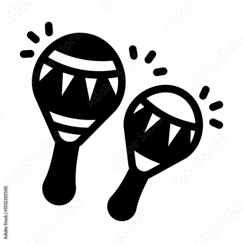 maracas solid style
