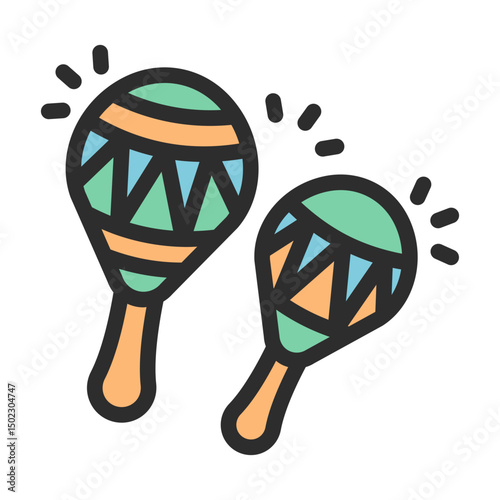 maracas filled style