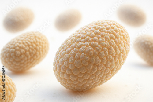 Cowpox virus particle close-up illustration photo