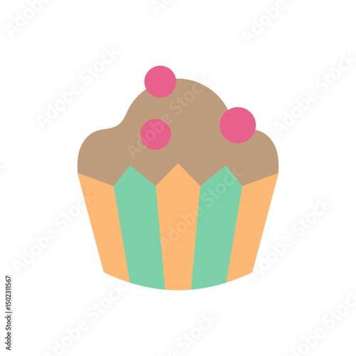 muffin flat style