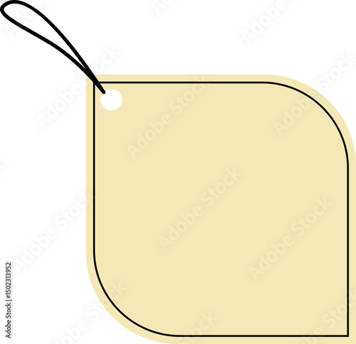Papper Sale Tag Element