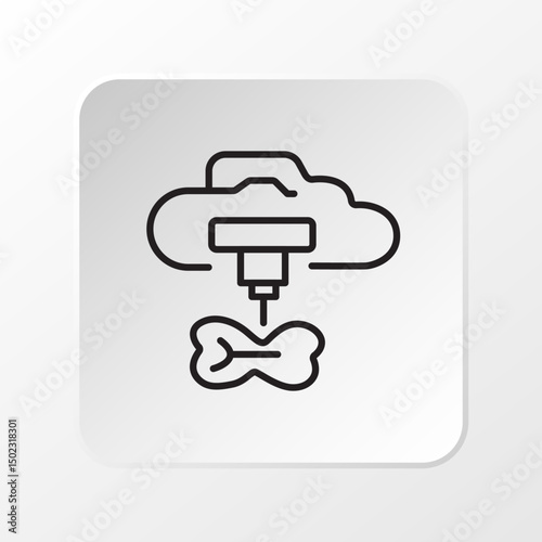 3D Printed Organs Icon