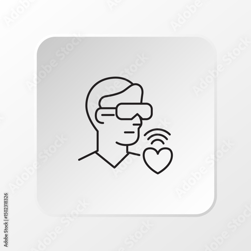 Virtual Reality Therapy Icon