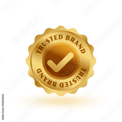 certified most trusted brand golden badge