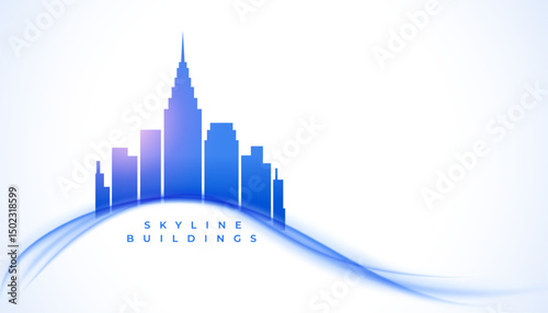 urban cityscape skyline downtown building silhouette