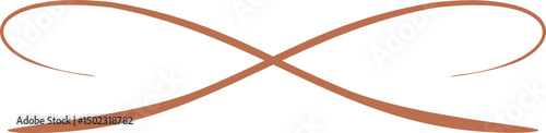 Elegant Decorative Wavy Line Element