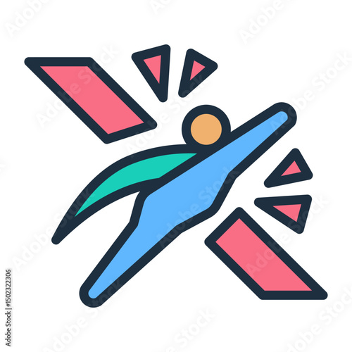 Break Barriers Icon