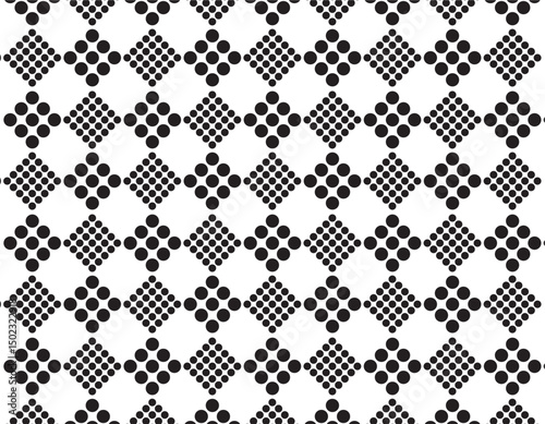 mono color black vector design ornament for any design dot polka