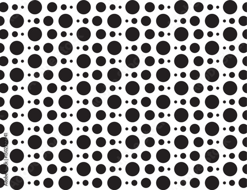 mono color black vector design ornament for any design dot polka