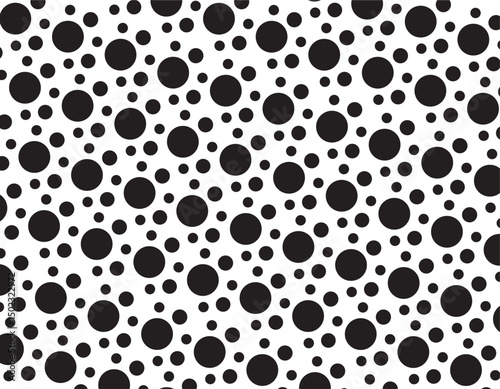 mono color black vector design ornament for any design dot polka