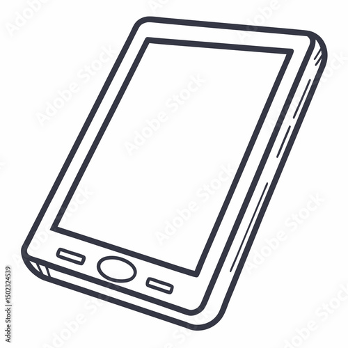 tablet icons, vector .white background