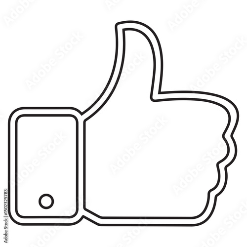 thumb up like symbol