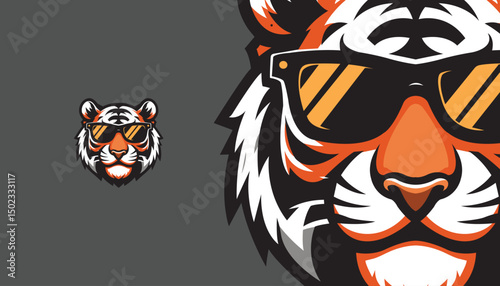 Fierce Tiger Mascot Logo – Wild Predator Vector Design