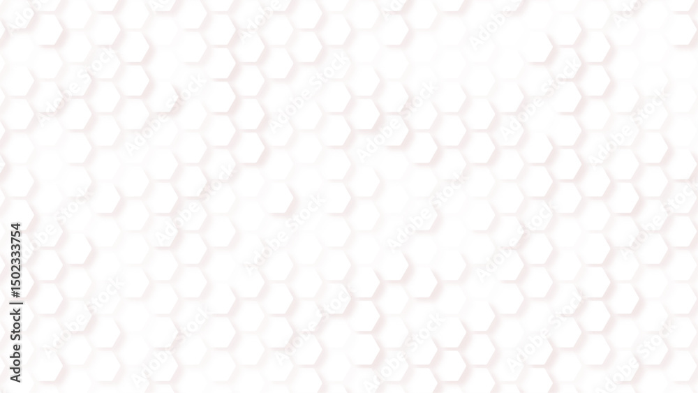 Fototapeta premium Honeycomb pattern with hexagon mesh. Honeycomb texture. Honey wallpaper. Hex structure. Mosaic wall. Business presentation. 