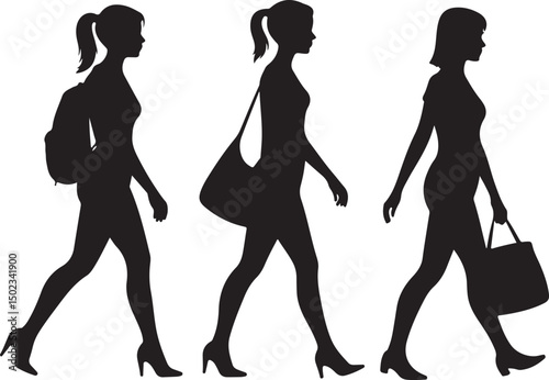 Students with Backpacks Heading to School

First Day of School Silhouette Scene

Back to School Supplies Vector Design

School Bus Arrival Silhouette Art

Excited Kids Back to School Vector
