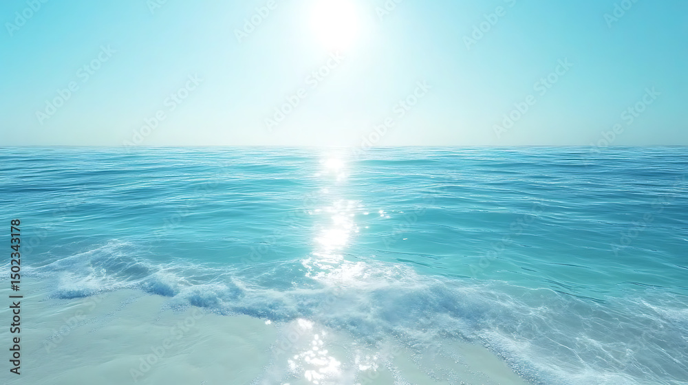 Fototapeta premium Minimal wave pattern beauty seen in high resolution picture