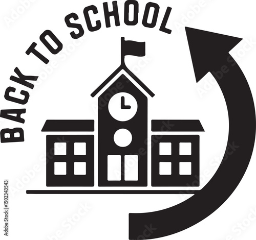 Students with Backpacks Heading to School

First Day of School Silhouette Scene

Back to School Supplies Vector Design

School Bus Arrival Silhouette Art

Excited Kids Back to School Vector